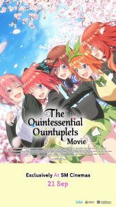 دانلود انیمه پنج قلوهای باکلاس The Quintessential Quintuplets Movie 2022